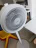 美的（Midea）【暴风循环】空气循环扇大风量电风扇落地扇轻音家用台式摇头卧室节能小风扇柔风轻羽扇 FGA24TQ 实拍图