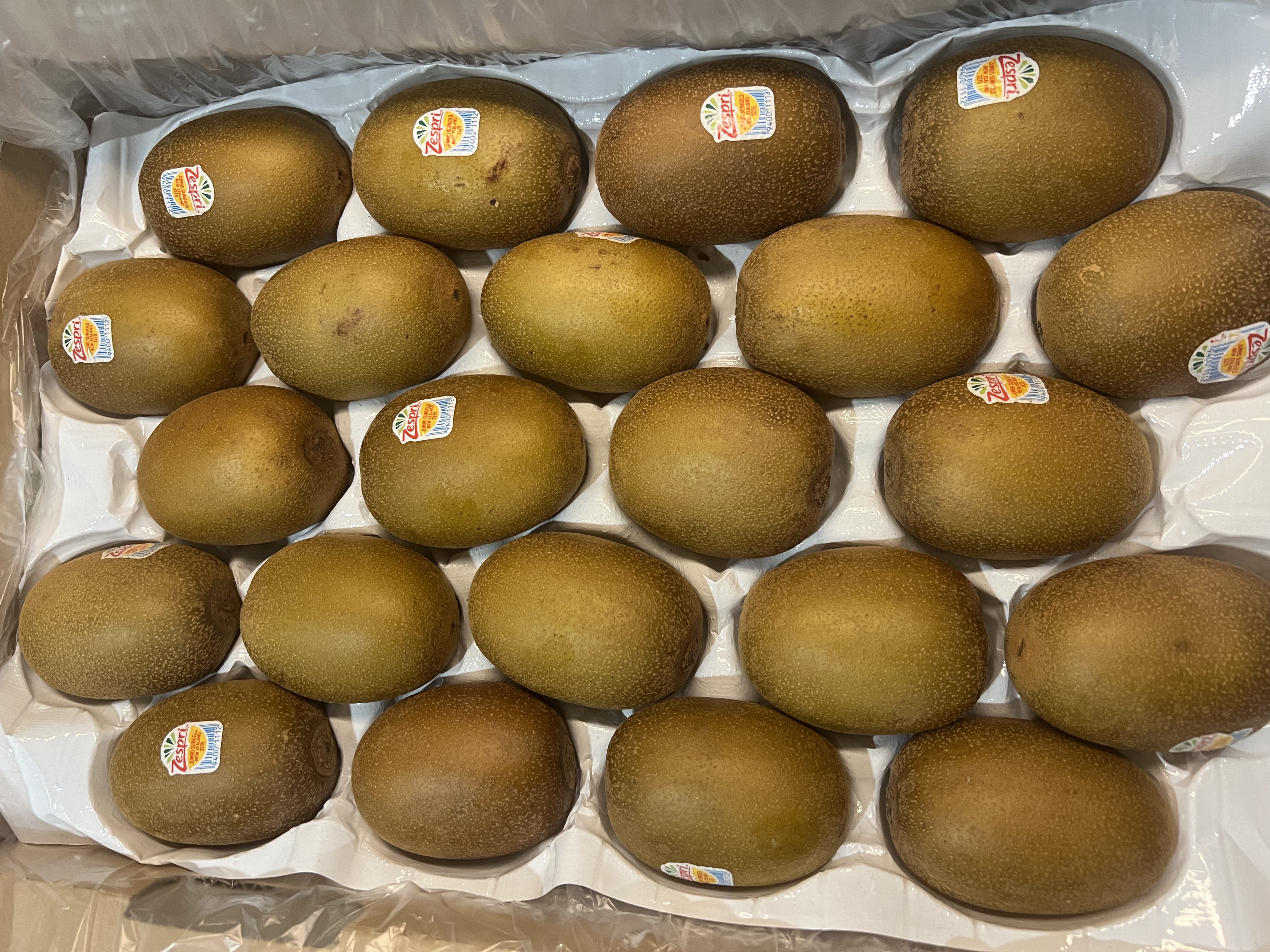 佳沛（zespri）新西兰金奇异果22粒巨大原箱146-175g猕猴桃水果礼盒 实拍图