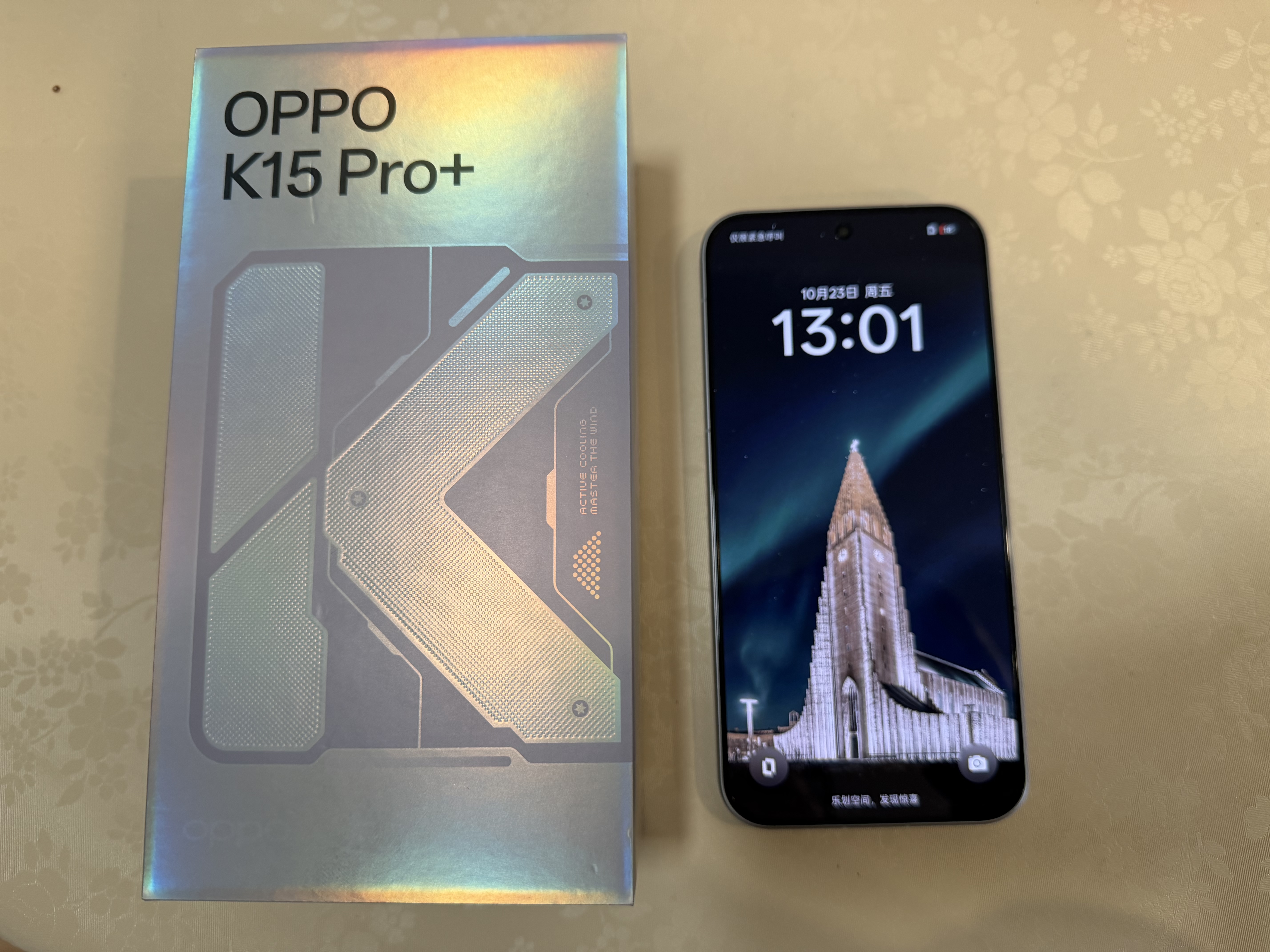 OPPO K15 Pro+ 12GB+256GB 起源灰 疾风散热引擎 大容量电池长续航 学生游戏风扇5G手机 国家补贴 实拍图