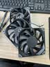 追风者（PHANTEKS）M25黑色120mm机箱水冷散热PWM温控调速无光风压量扇(FDB液压轴/串联免集线器/2000转/三联包) 实拍图