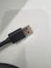 毕亚兹 USB3.0延长数据线公对母 1米 高速传输数据连接线 电脑U盘鼠标键盘打印机充电器加长线 黑XL18 实拍图