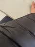 京东京造【air+零压排骨羽绒】轻薄羽绒服男外套冬90鸭绒立领曜石黑XL 实拍图