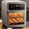 美的（Midea）空气炸锅全新新升级双层烤炸一体大容量多功能触屏免翻面15L空气炸烤箱MF-KZC15J01-QD 实拍图