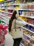 CinvaiKrose官方店小c&k大容量托特包包女包2026新款女士通勤单肩包生日礼物 菱格米白Beige【送女友老婆女生礼物走心】 实拍图