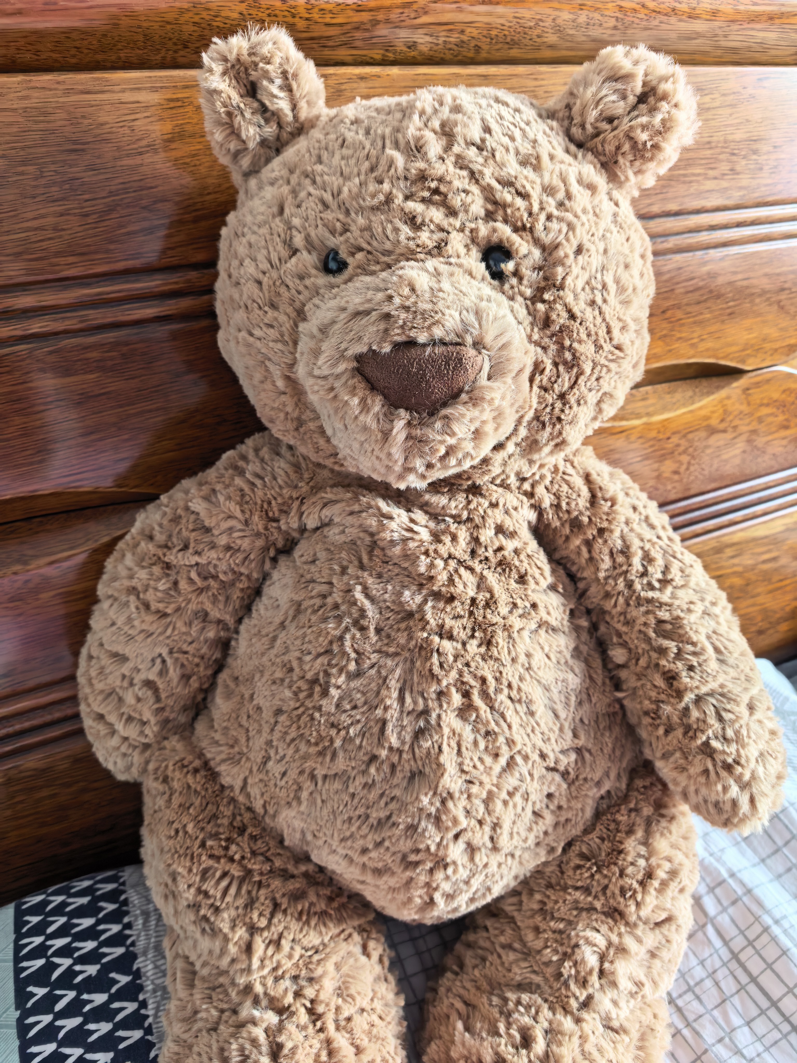 Jellycat巴塞罗熊动物毛绒玩偶儿童安抚公仔小熊潮玩送礼生日新婚礼物 巴塞罗熊 Huge 实拍图