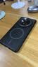 KEKLLE适用华为mate70pro手机壳 华为mate70pro保护套磁吸无线充电磨砂防摔保护套 午夜黑 实拍图