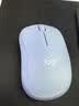 罗技（Logitech）M221 轻音鼠标 无线鼠标 办公鼠标 对称鼠标 带无线微型接收器 雾霭蓝 实拍图