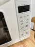 美的（Midea）变频小清新微波炉 液晶屏幕 磨砂面板 小型20L家用 匠心工艺一级能效（PM2002） 实拍图