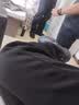 361°运动鞋男鞋秋冬新品防泼水耐磨防滑加绒黑色通勤鞋运动减震跑步鞋 曜石黑【皮革面防泼水】 41 实拍图