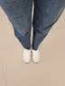 斯凯奇（Skechers）小白熊老爹鞋女士冬季厚底增高熊猫鞋减震通勤休闲运动鞋 实拍图