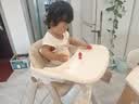 京东京造宝宝餐椅多功能婴幼儿成长椅儿童吃饭家用餐桌可折叠安全学坐神器 实拍图
