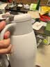 炊大皇 保温壶 2.2L304不锈钢内胆热水瓶家用保温瓶暖水壶【优雅白】 实拍图