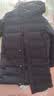 京东京造羽绒服男鸭绒加厚防寒工装面包服防泼水冬季外套中长款黑色XL 实拍图