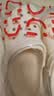 名创优品（MINISO）洞洞鞋男女夏季外穿沙滩凉鞋防滑厚底踩屎感包头凉拖鞋白色40-41 实拍图