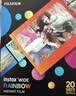 INSTAX富士instax立拍立得 宽幅相纸 彩虹双包装20张（适用于WIDE系列相机） 实拍图
