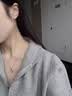 BJYLS999足银四叶草耳钉女士养耳洞纯银耳环银耳饰生日礼物送女友老婆 999足银四叶草耳钉一对【精美礼盒】 实拍图
