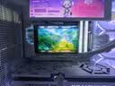 爱国者（aigo）星璨 辰 屏显版 白色 游戏电脑台式ATX主机箱 360水冷位/一体弧面玻璃/左右分仓海景房/5090显卡 实拍图