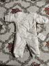 童泰新生婴儿衣服连体衣秋冬加厚夹棉初生宝宝蝴蝶衣爬服 月亮星 59cm 实拍图