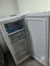 海尔（Haier）山茶花138L立式冰柜小型家用小冰箱冷柜真风冷无霜冷冻冷藏转换一级一键速冻大容量BD-138WGH90WF 实拍图