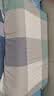 富安娜乳胶枕头泰国进口天然深睡颈椎枕芯抗菌学生高枕 59*39*10/12cm 实拍图
