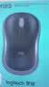 罗技（Logitech）M185鼠标 无线鼠标 办公鼠标 对称鼠标 黑色灰边 带无线2.4G接收器 实拍图