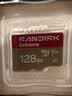 Sandisk闪迪128GB TF(MicroSD)内存卡4K极速金卡A2 V30 U3兼容大疆Pocket3/4P/Action 6运动相机/无人机存储卡 实拍图