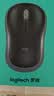 罗技（Logitech）M220 轻音鼠标 无线鼠标 办公鼠标 对称鼠标 带无线微型接收器 灰黑色 实拍图