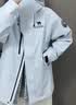 骆驼（CAMEL）【王俊凯同款】凯甲ICON冲锋衣女三合一羽绒服登山服 远山蓝，男款女生拍小1尺码，A35CAFO193/Z6 抓绒内胆 XS 实拍图