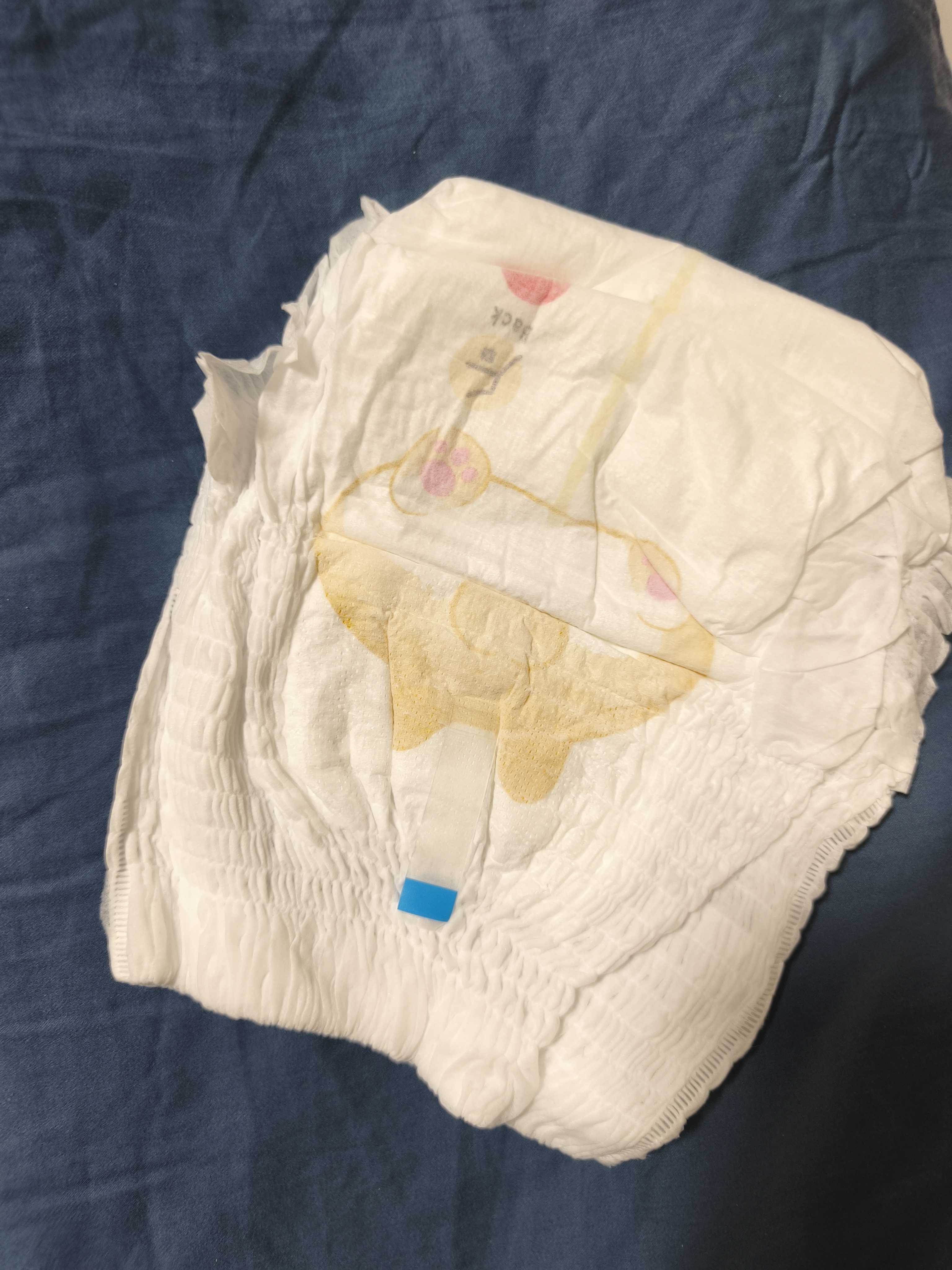 好奇（Huggies）铂金装小桃裤成长裤XXL74片(≥15kg)尿不湿【散热口碑王】 实拍图