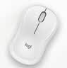 罗技（Logitech）M221 轻音鼠标 无线鼠标 办公鼠标 对称鼠标 带无线微型接收器 米白色 实拍图