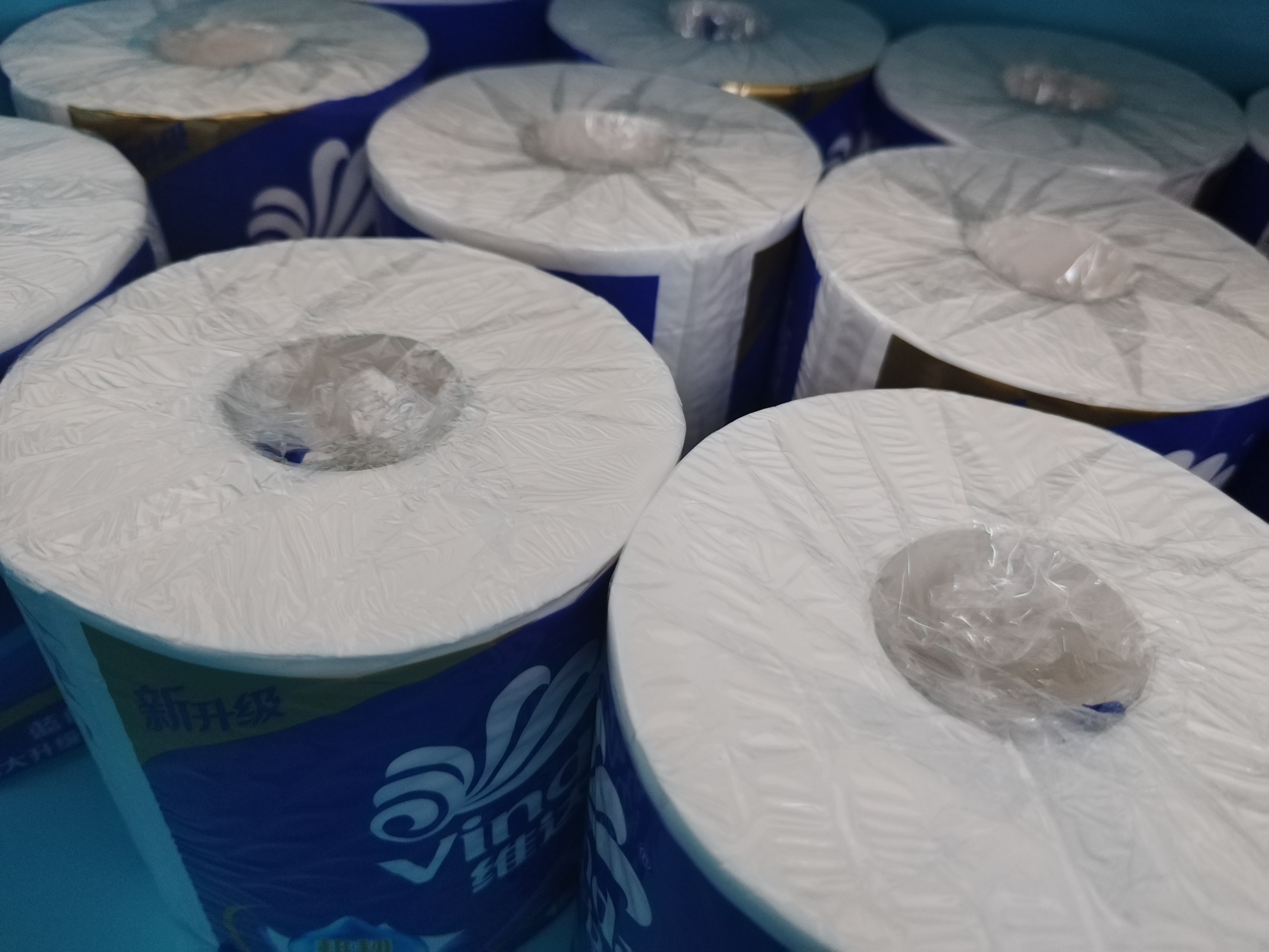 维达（Vinda）有芯卷纸 蓝色经典4层180克*30卷 加厚纸巾卫生纸卷筒纸 整箱 实拍图