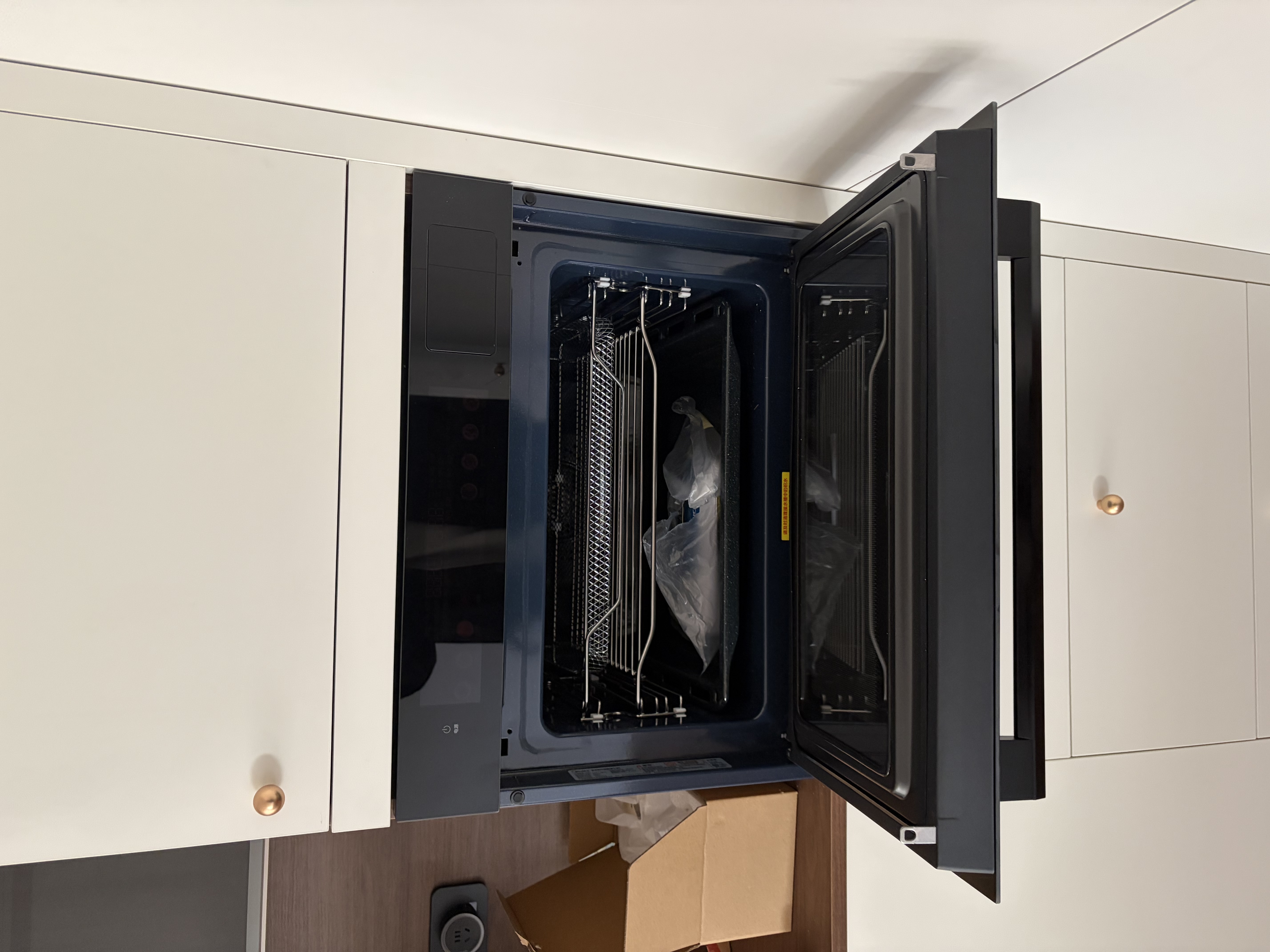 美的（Midea）【性价比标杆】55L嵌入式微蒸烤炸一体机 烤贝果 多功能复合烹饪蒸烤一体 空气炸GC5支持鸿蒙智联 实拍图