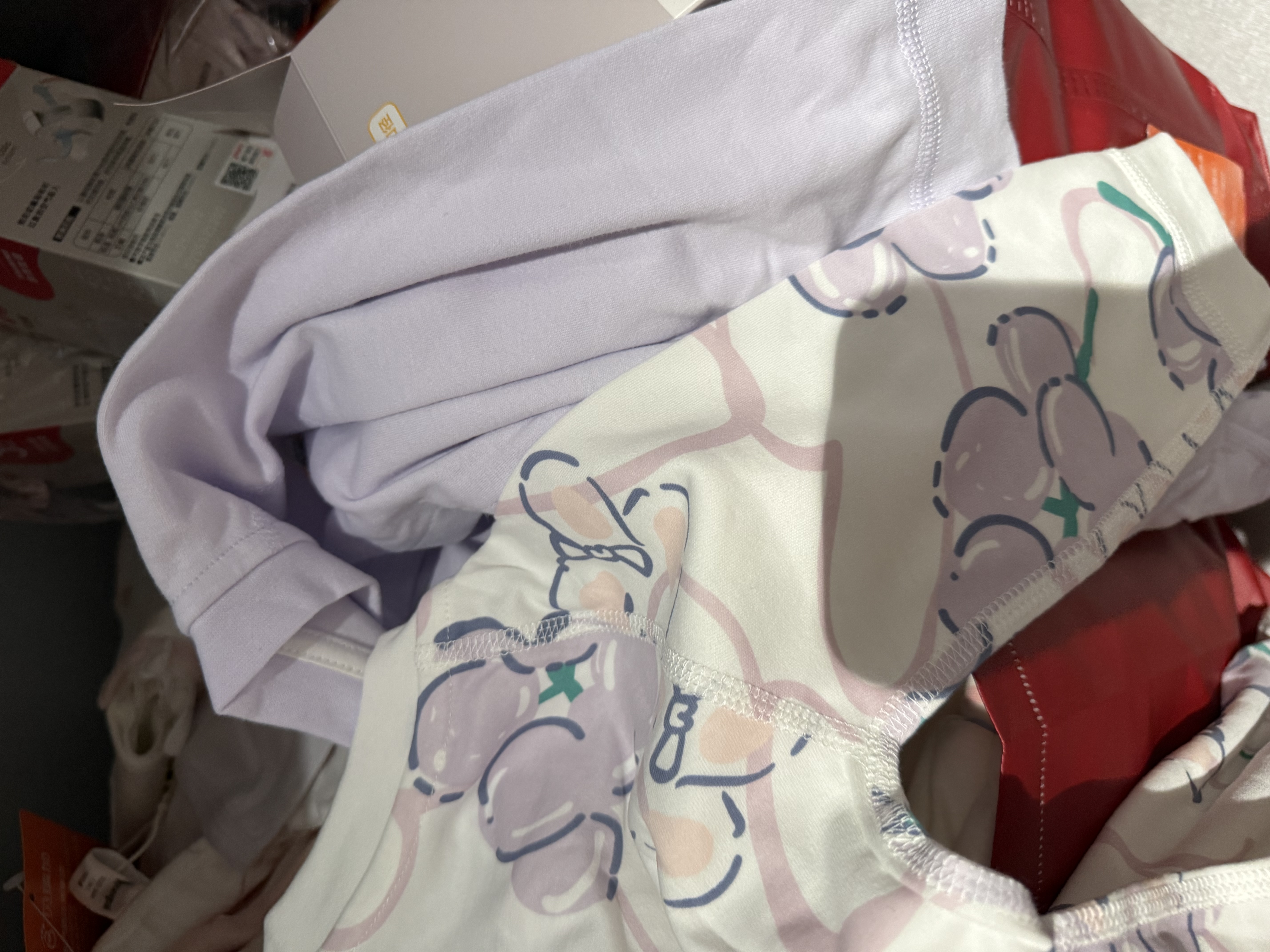 贝瑞加（Babyprints）婴儿连体衣2件装男女宝宝纯棉衣服柔软爬服家居内衣四季哈衣 紫66 实拍图