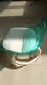 亚克力小凳子静音带万向轮儿童学步凳网红小椅子滑轮矮凳浴室凳 颜色随机【活动款】 实拍图