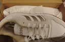 adidas双11主推 ENTRAP美式校园风运动鞋少年感复古板鞋阿迪达斯   白/金色   42 实拍图