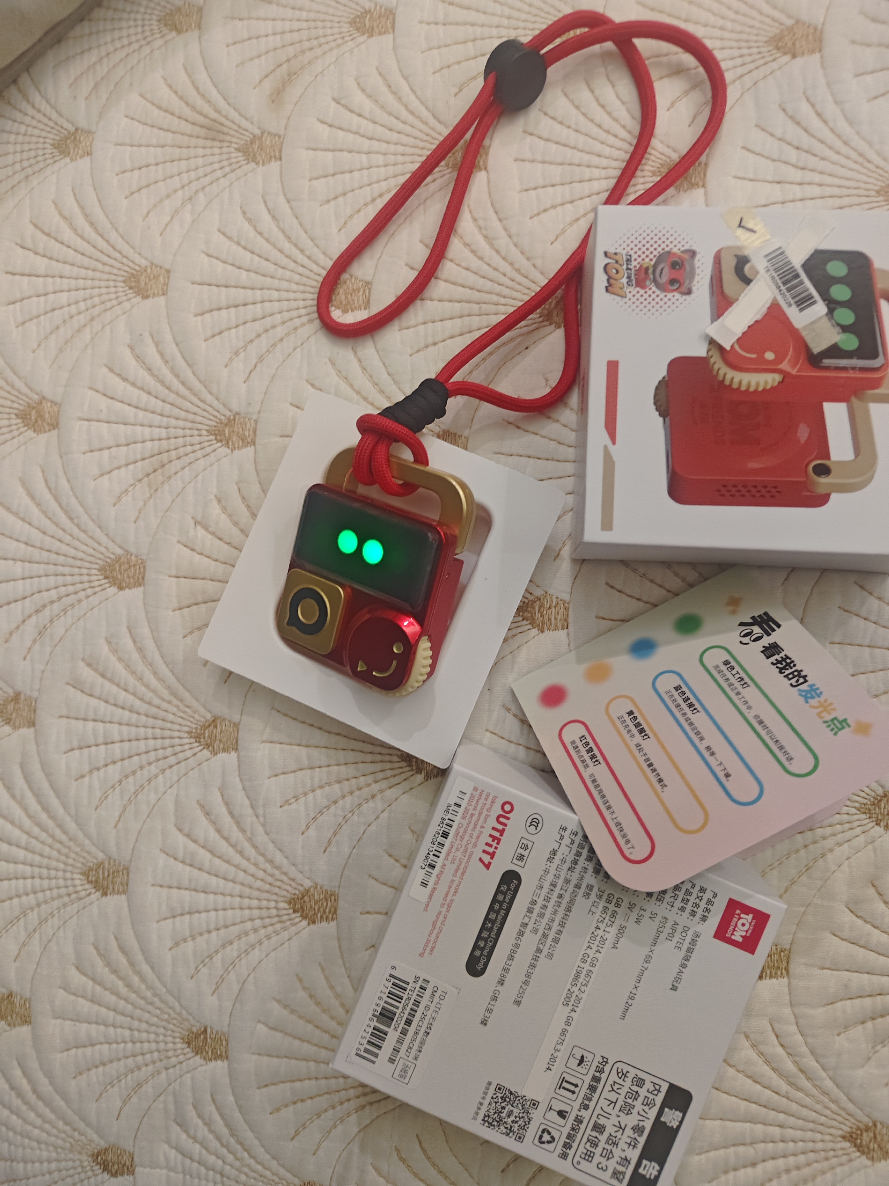 会说话的汤姆猫（TalkingTom）随身AI聊天机器人AI对话早教机益智玩具儿童生日礼物男孩汤姆猫 实拍图