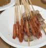 游牧御品大漠烧烤食材套餐5~8人份 220串净肉重4斤 10种露营烤串牛羊肉串 实拍图