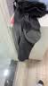 京峋牛仔裤男士春秋季美式潮牌薄款直筒裤男生复古宽松阔腿休闲长裤子 A62黑灰色【常规款】 XL 【建议体重130-155斤左右】 实拍图