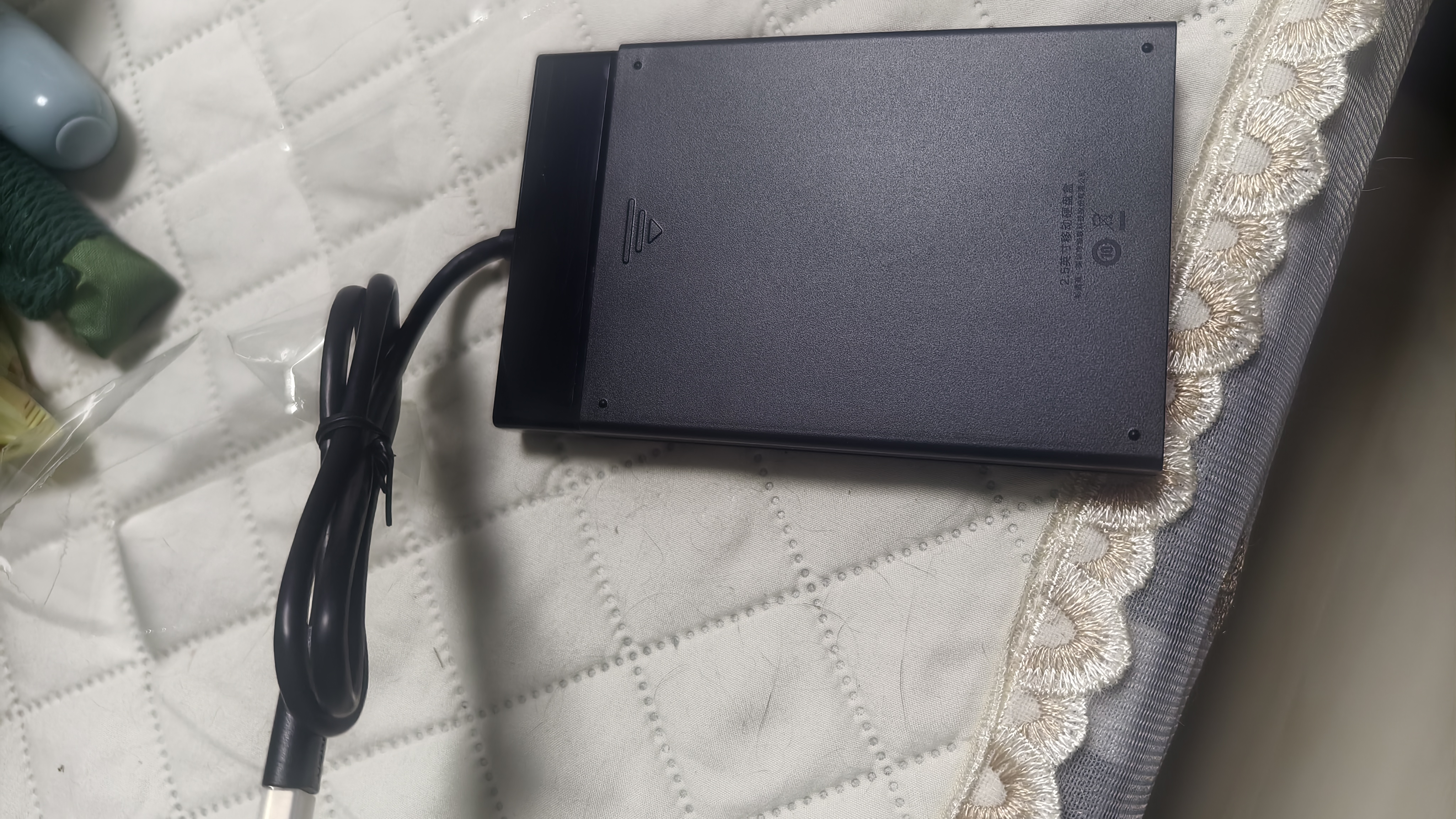 绿联USB3.0移动硬盘盒 2.5英寸外置硬盘盒 适用笔记本电脑台式机外接SATA串口SSD固态机械硬盘盒子 实拍图