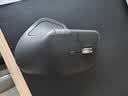 罗技（Logitech）大师系列 MX Master 4 高性能无线蓝牙鼠标  办公鼠标 静音鼠标  升级款 石墨黑 带无线接收器 实拍图