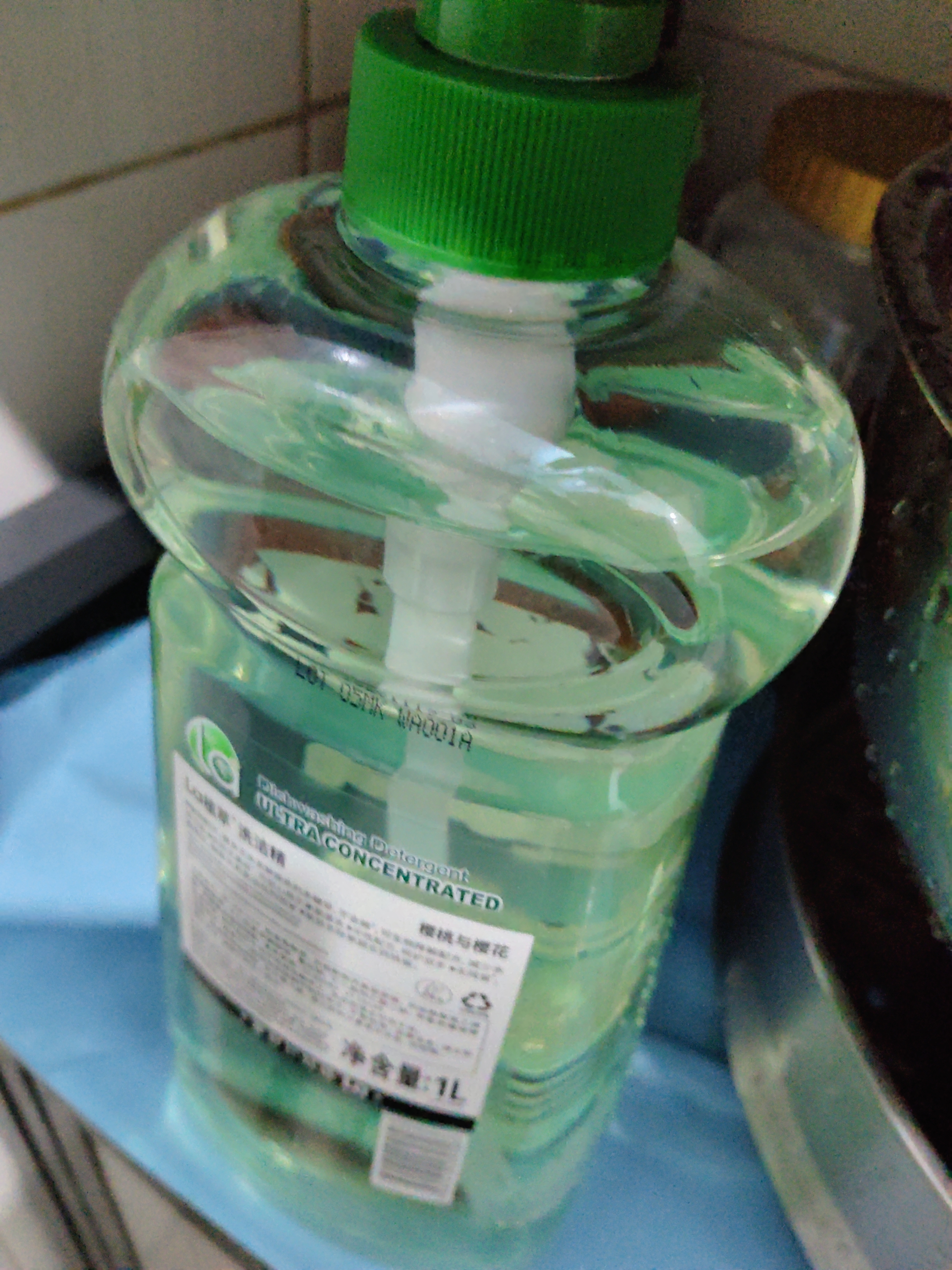 妈妈壹选La 植萃1L樱桃与樱花洗洁精食品级 洗涤灵餐具果蔬清洗剂奶瓶清洗 实拍图