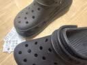卡骆驰（CROCS）经典泡芙Clog男女一脚蹬懒人沙滩鞋 CR207521-001 38 实拍图
