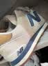 NEW BALANCE秋冬男女同款复古灰色耐磨轻便运动休闲鞋574系列ML574LGI 41.5 实拍图
