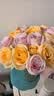 京东鲜花【精品】玫瑰20枝随机品种（45cm+）鲜花束送女友自营源头直发 实拍图