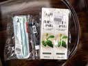 两面针（LMZ）便携出行牙膏牙刷套装 40青蒿牙膏+护龈牙刷2支 实拍图