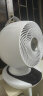 SEEDEN 空气循环扇家用轻音电风扇台式摇头涡轮对流扇直流变频台扇KF-2688 白色 实拍图