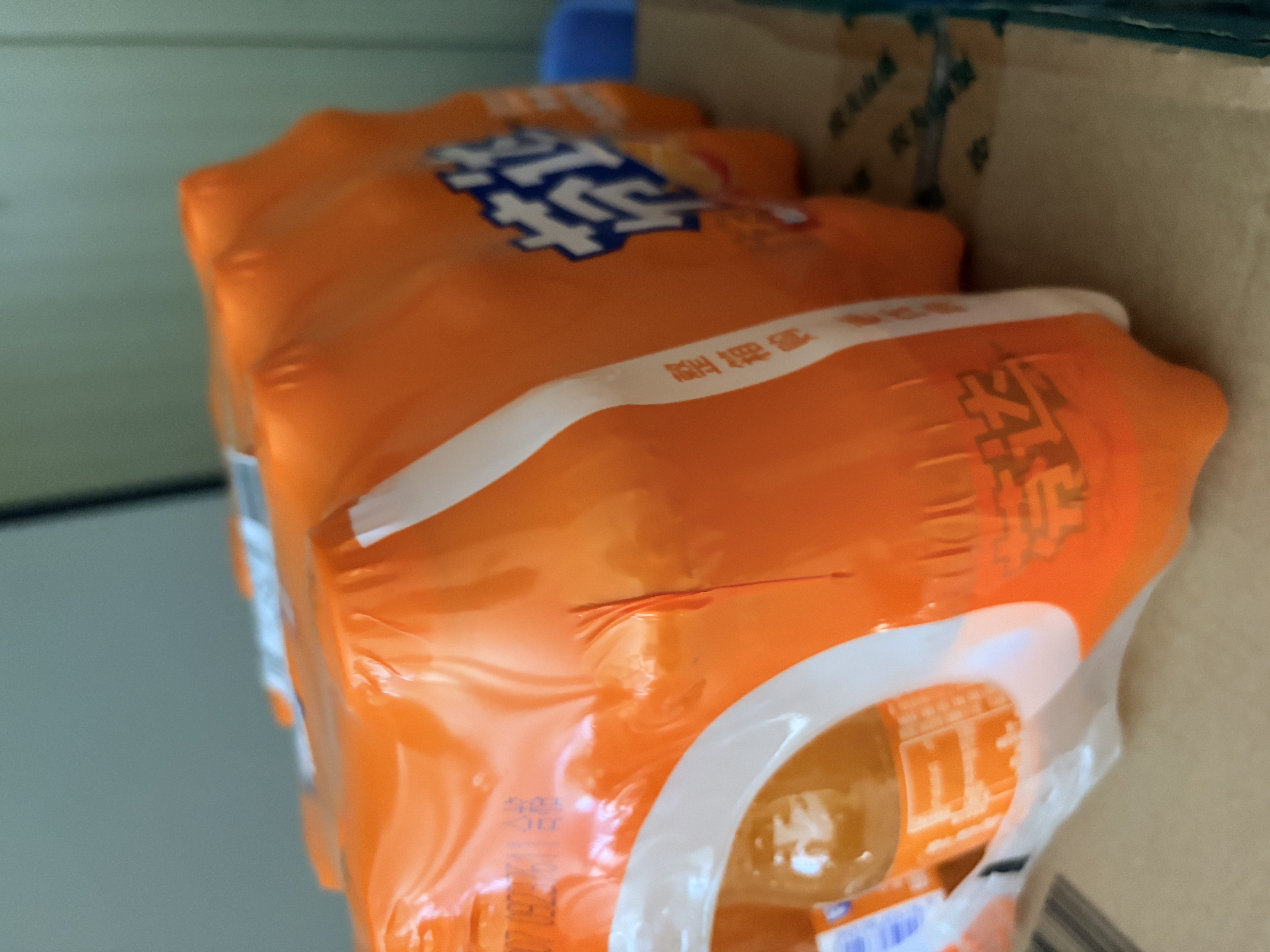可口可乐（Coca-Cola）芬达  橙味 汽水 碳酸饮料 300ml*12瓶 实拍图