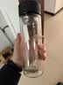 富光双层玻璃杯水杯子茶水分离泡茶杯男女士高颜值团购定制400ML 实拍图