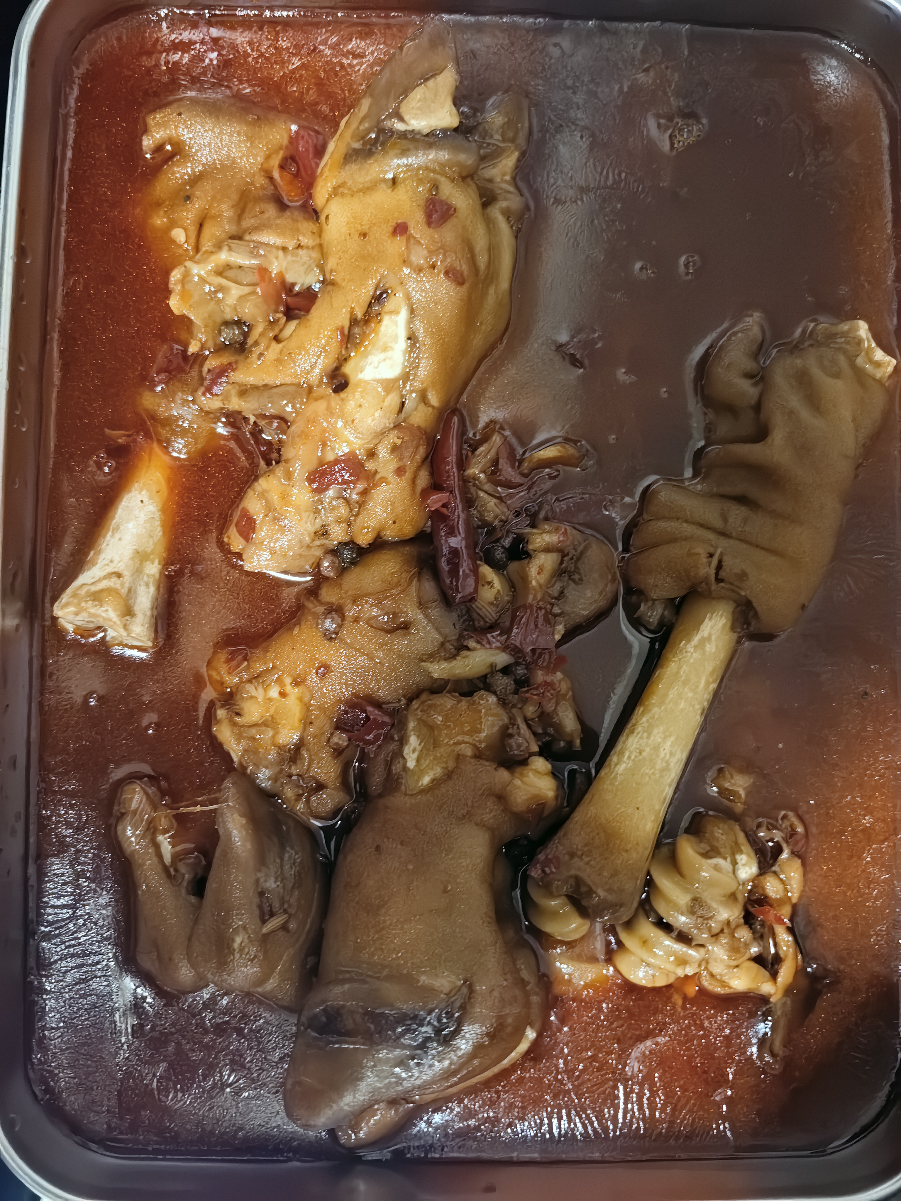 月盛斋内蒙草原羔羊羊蹄净重2斤烧烤食材生鲜羊肉 实拍图