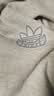 adidas 2025针织运动连帽夹克早秋外套卫衣男女阿迪达斯三叶草   浅麻灰   2XL 实拍图